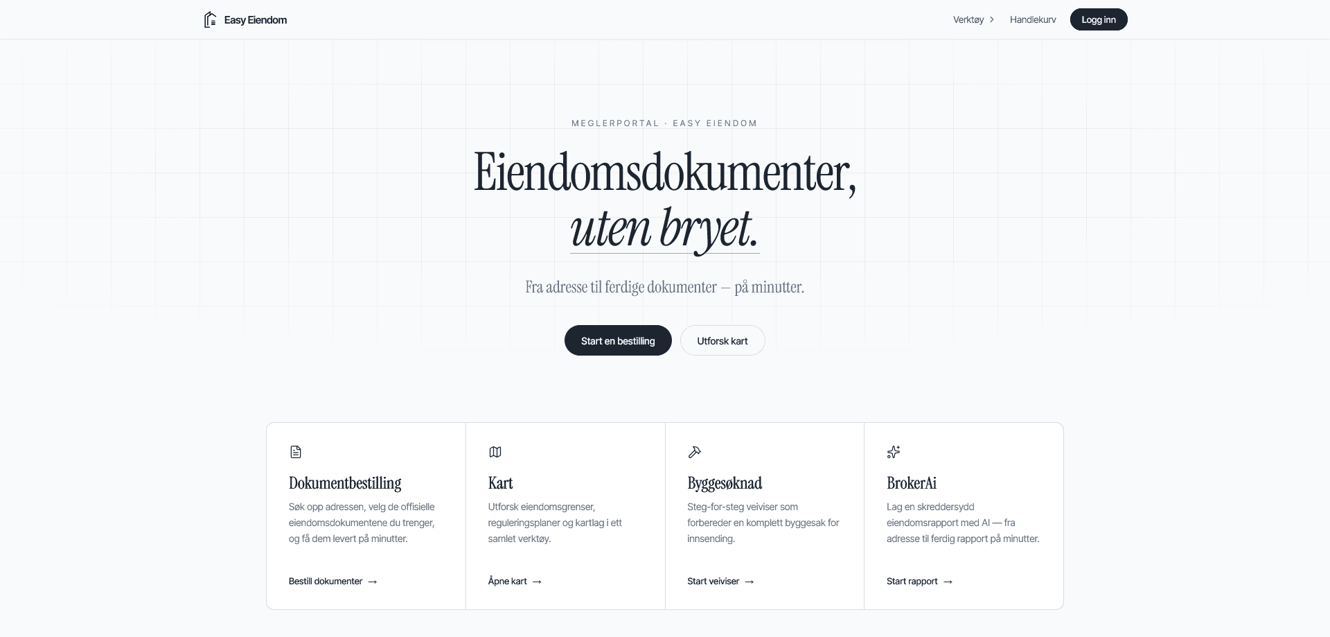 Easy Eiendom Platform